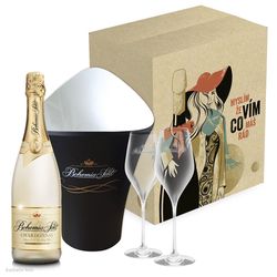 Dárkový set s Bohemia Sekt Chardonnay brut