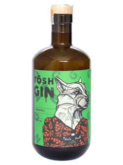 TŌSH Distillery Olomouc Tōsh BLACK STUFF Gin 46% 0,7l