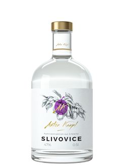 Anton Kaapl Slivovice 47% 0,5l