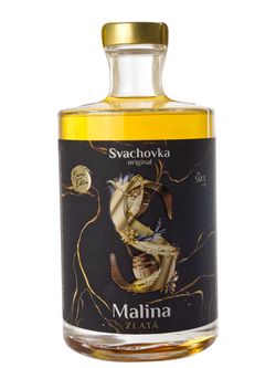 Destilérka Svach (Svachovka) Zlatá Malinovice Svach 50% 0,5l