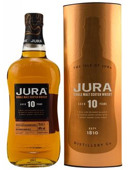 Isle Of jura 10y 0,7l 40% Tuba