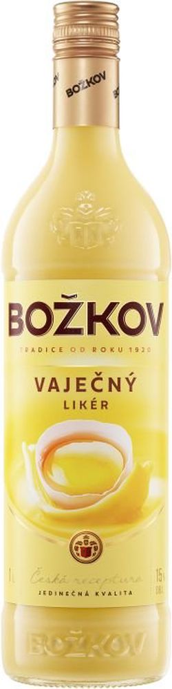 Božkov Vaječný likér 1l 15%