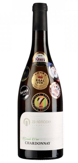 ZD Němčičky GRAND VINS Chardonnay Moravské zemské víno 2017 0,75l 13%