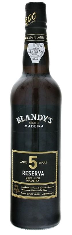 Blandy's Madeira Reserva 5 Y.O. Doce Rich 0,5