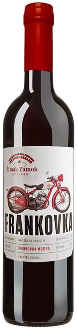 Šimák Zámok Pezinok Frankovka modrá MOTO edice 0,75
