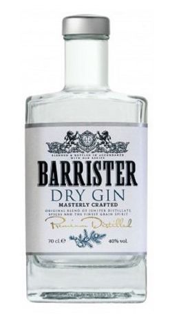 Barrister Dry Gin 0,7l 40%