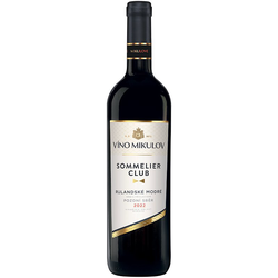 Víno Mikulov Sommelier Club Rulandské modré 2022 pozdní sběr