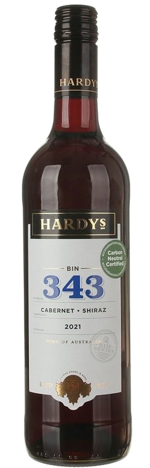 Hardys BIN 343 Cabernet - Shiraz 0,75