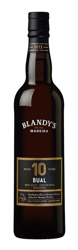 Blandy's Madeira Bual 10 Y.O. Medium Rich 0,5