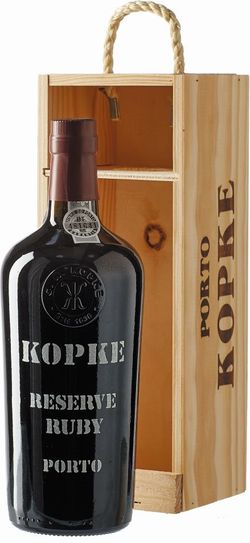 Kopke Reserve Ruby 0,75l 19,5% Dřevěný box