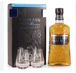 Highland Park 10y 0,7l 40% + 2x sklo GB