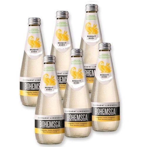 BIO zahradní limonáda Bezový květ & Meduňka 6x0,33l