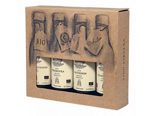 Set 4 ks mini vín od Víno Cibulka