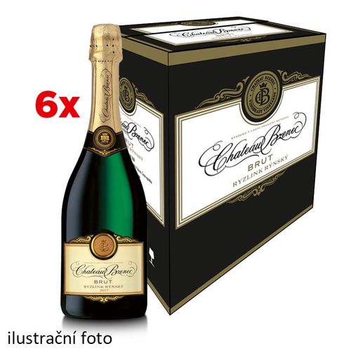 Chateau Bzenec brut - karton 6 ks