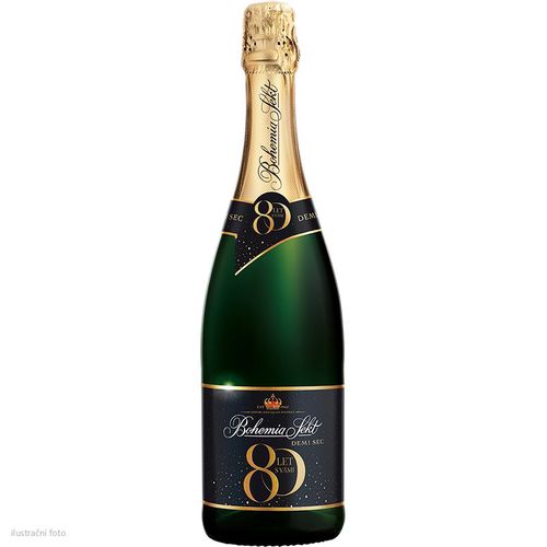 Bohemia Sekt demi sec limitovaná edice 80 let