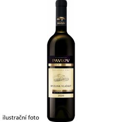 Vinařství Pavlov Ryzlink vlašský 0,75 l moravské zemské víno