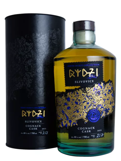 Raspenava Slivovice ze sudu po Cognacu 48% 0,7l