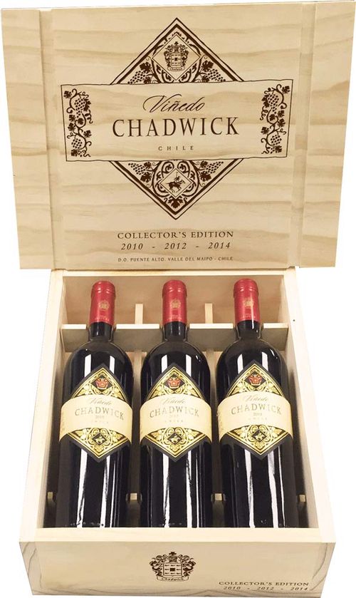 Errazuriz Viňedo Chadwick Errazuriz Viňedo Chadwick Collector´s Edition (2010,2012,2014) 2.25L, cr, su 2,25