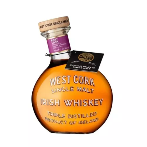 West Cork Port Cask Single Malt Whiskey 0,7l 46%