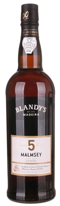 Blandy's Madeira Malmsey 5 Y.O. Doce Rich 0,75